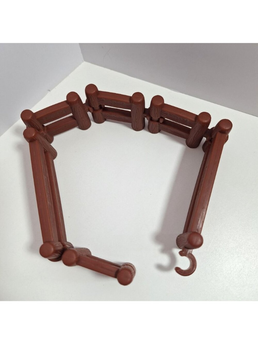 Ertl Brand Brown Plastic Corral Fence Posts Farm Fencing - Picture 3 of 9
